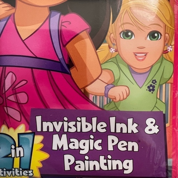 Nickelodeon Dora the Explorer Invisible Ink Magic Pen Painting Activity Books - Picture 7 of 9